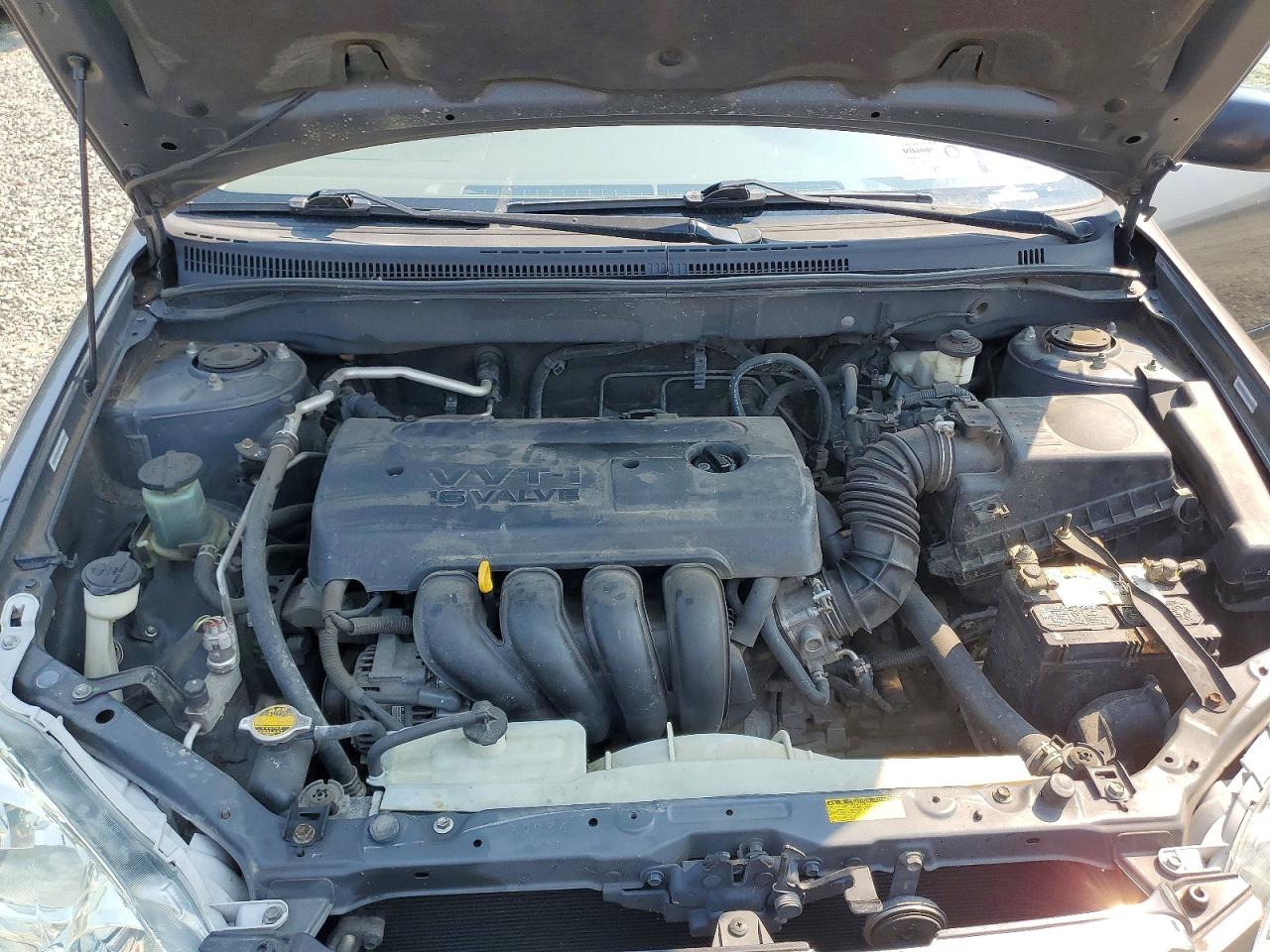 2008 Toyota Corolla Ce Gray vin: 1NXBR32E18Z983604