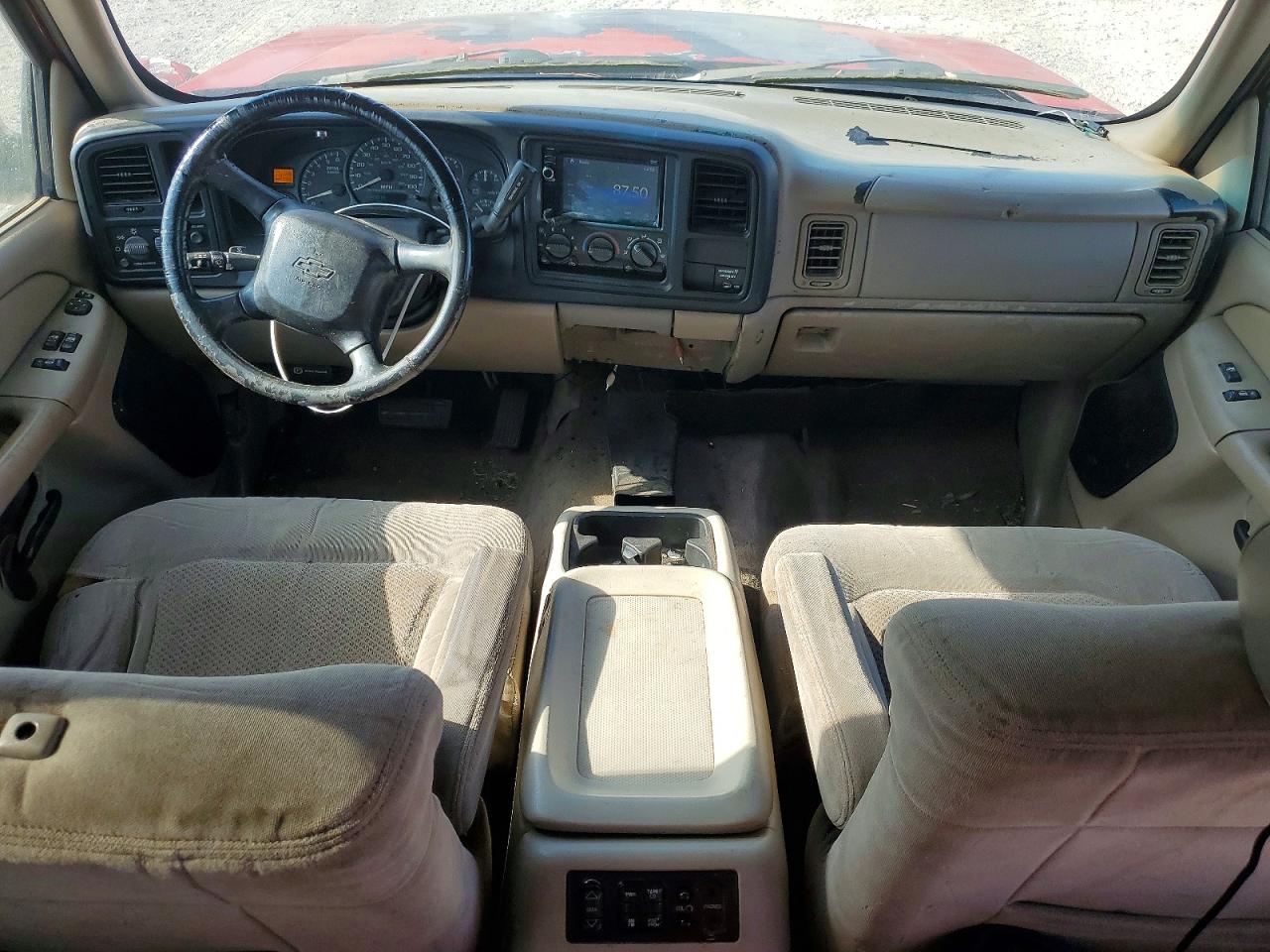 2001 Chevrolet Silverado C1500 Red vin: 2GCEC19T411180136