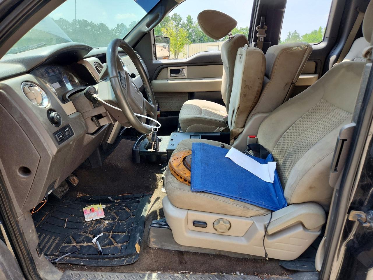 2010 Ford F150 Super Cab Black vin: 1FTFX1EV0AFA24751