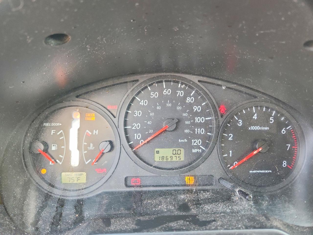2004 Subaru Impreza Outback Sport Silver vin: JF1GG68564H813885