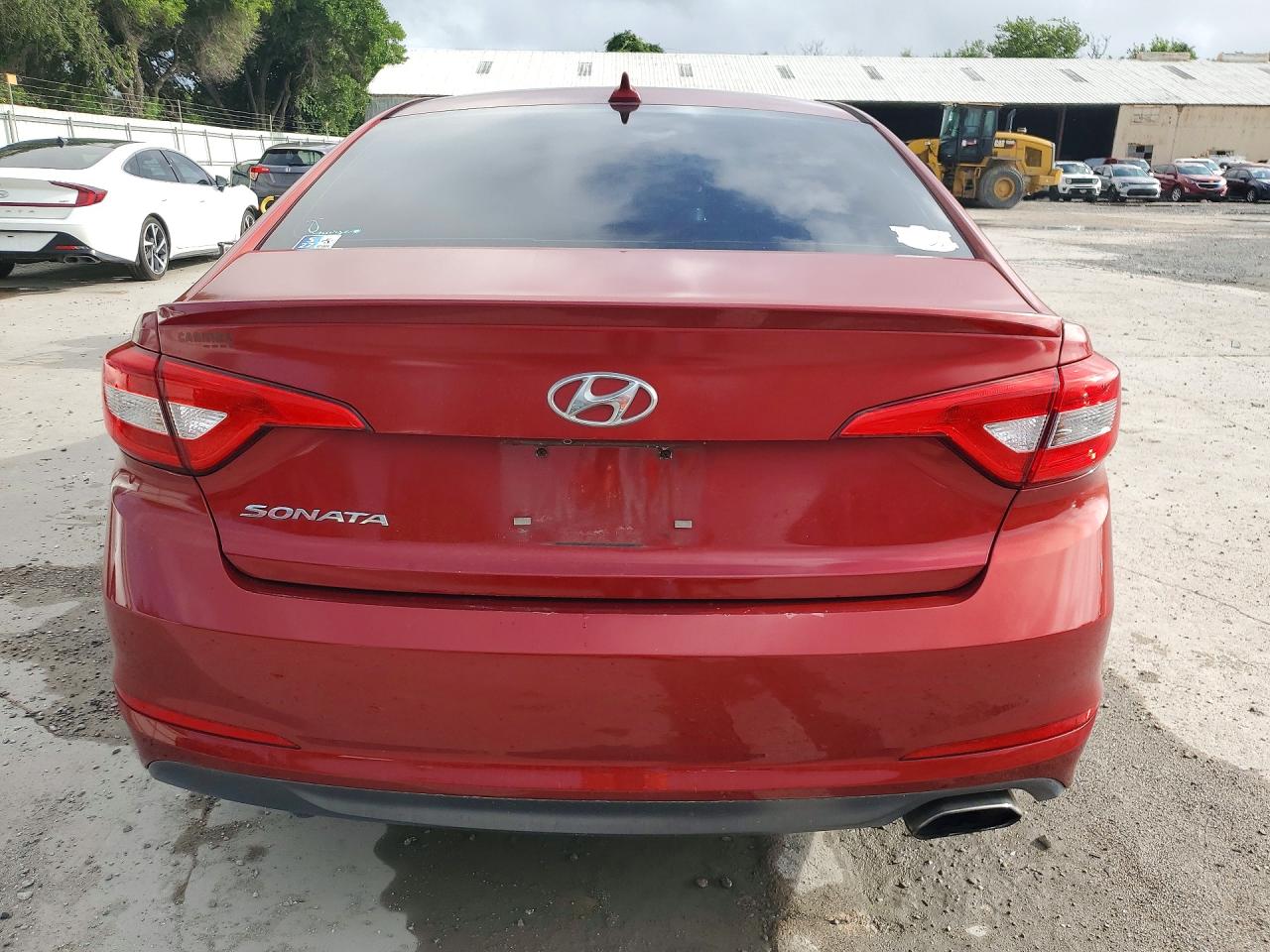 2015 Hyundai Sonata Se Maroon vin: 5NPE24AF9FH163400