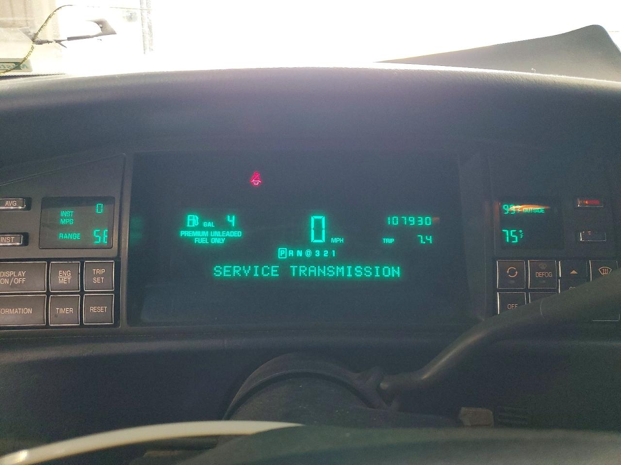 1996 Cadillac Deville Blue vin: 1G6KD52Y0TU227041