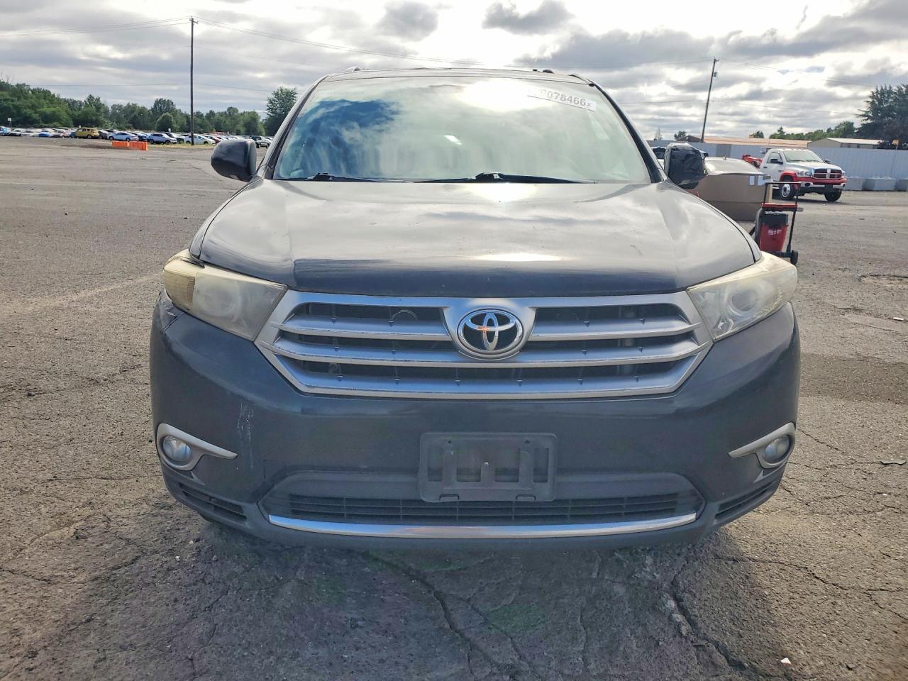 2011 Toyota Highlander Limited Black vin: 5TDDK3EH9BS085254