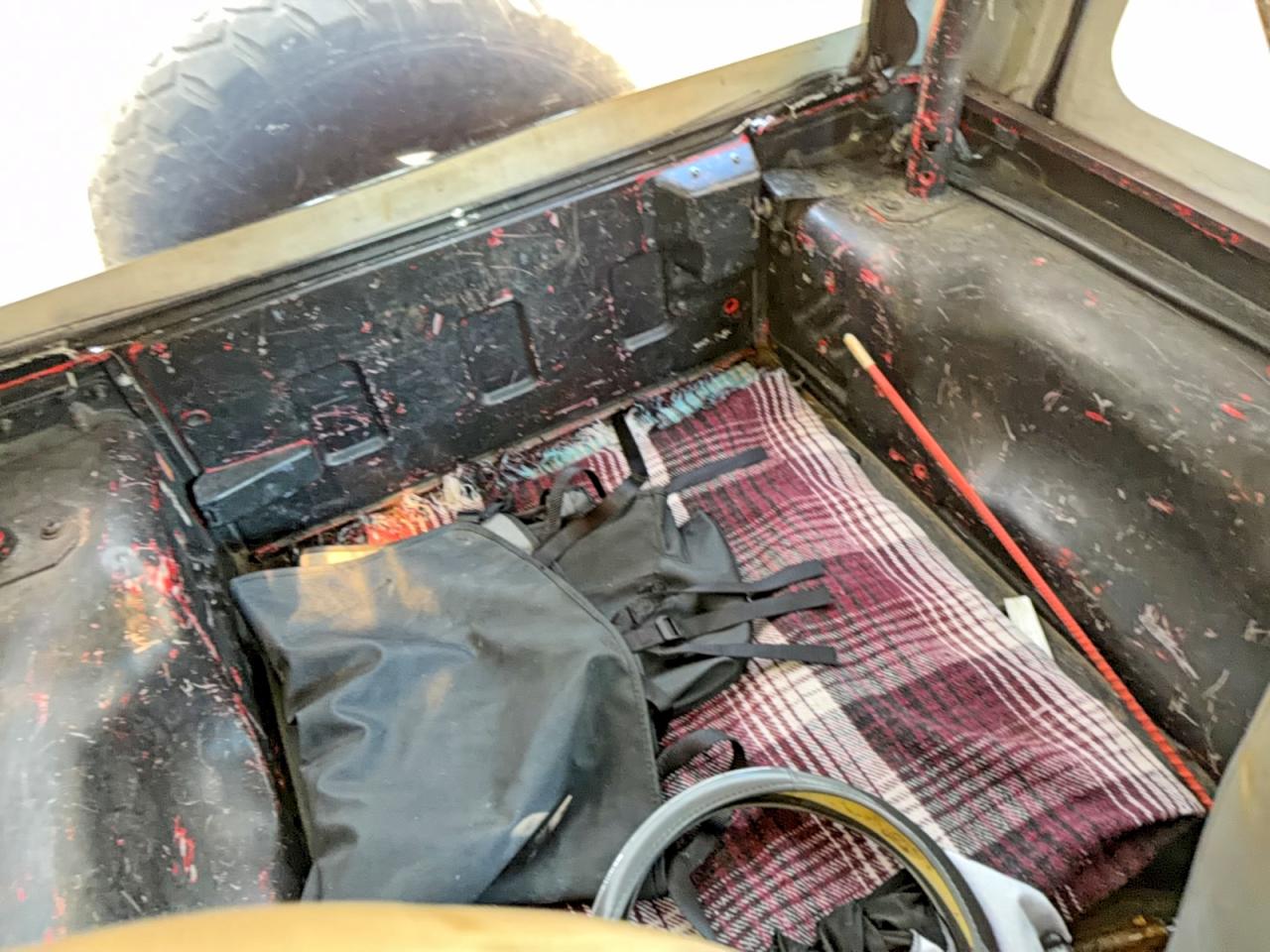 1998 Jeep Wrangler / Tj Sport Красный vin: 1J4FY19S4WP732185