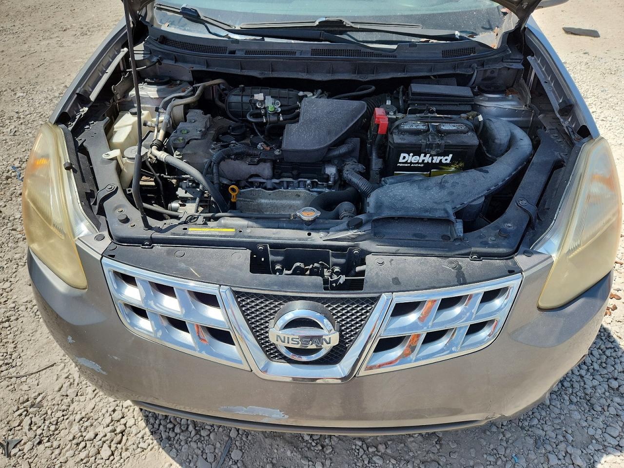 2012 Nissan Rogue S Silver vin: JN8AS5MT8CW609732