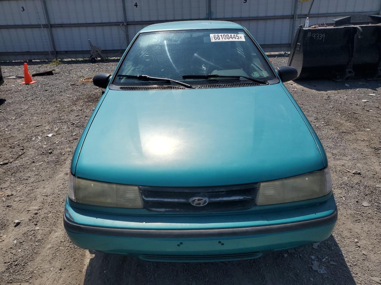 1994 Hyundai Excel    Turquoise vin: KMHVD12J3RU332361