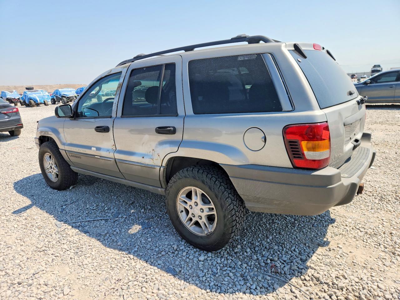 2002 Jeep Grand Cherokee Laredo Silver vin: 1J4GW48N12C183036