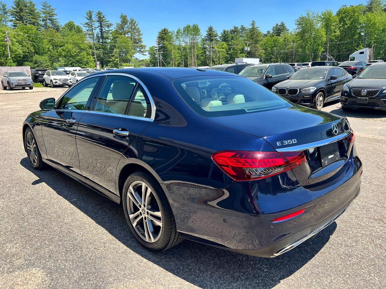 2022 Mercedes-benz E 350 4matic Blue vin: W1KZF8EB3NB032781