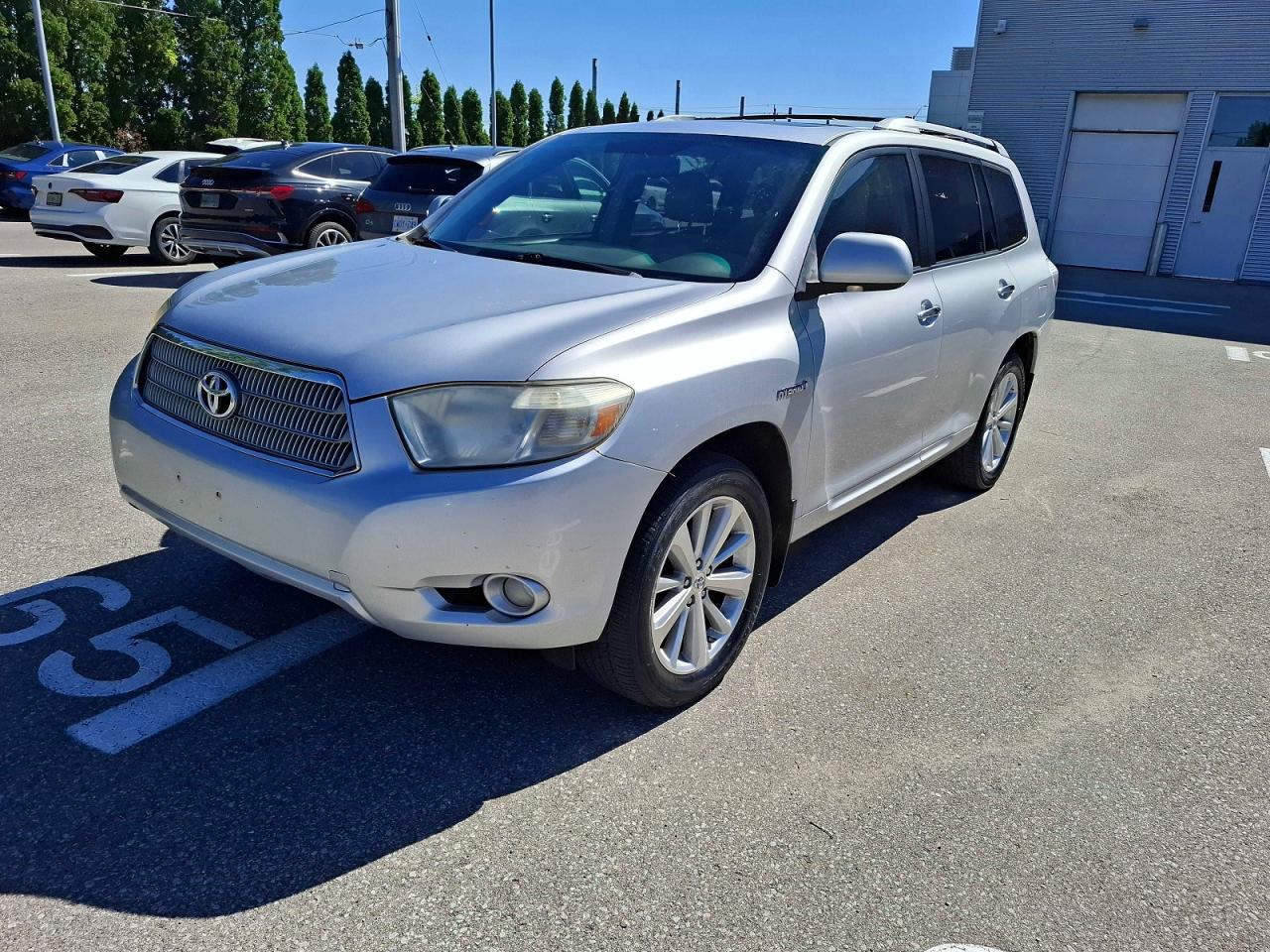 2009 Toyota Highlander Hybrid Limited Silver vin: JTEEW44A892030097