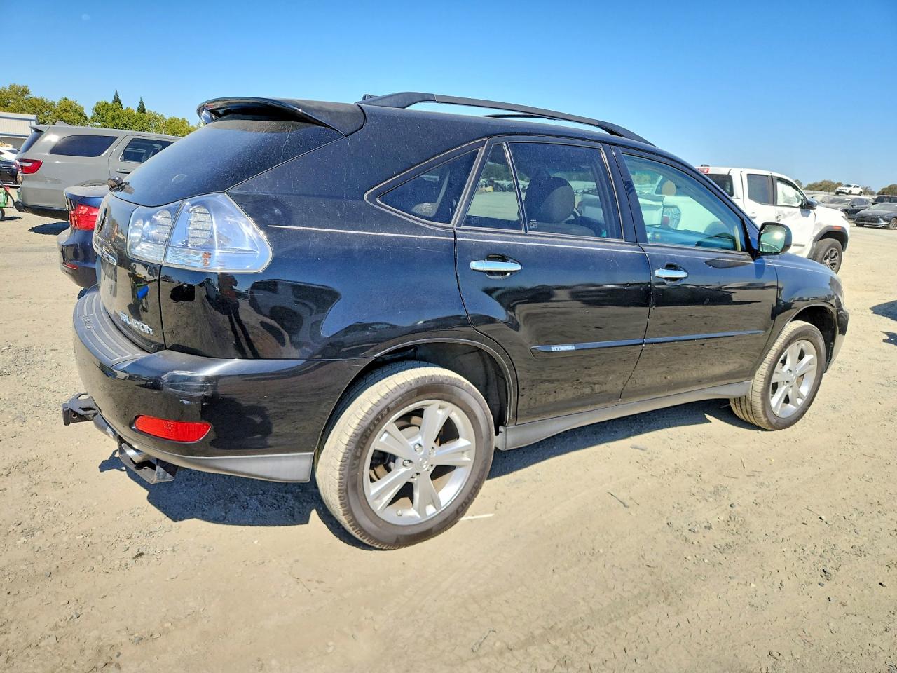 2008 Lexus Rx 400h Black vin: JTJHW31U882856227