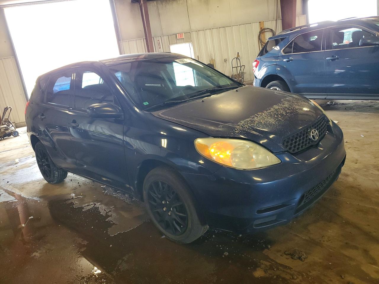 2004 Toyota Corolla Matrix Xr Blue vin: 2T1KR32E54C302534