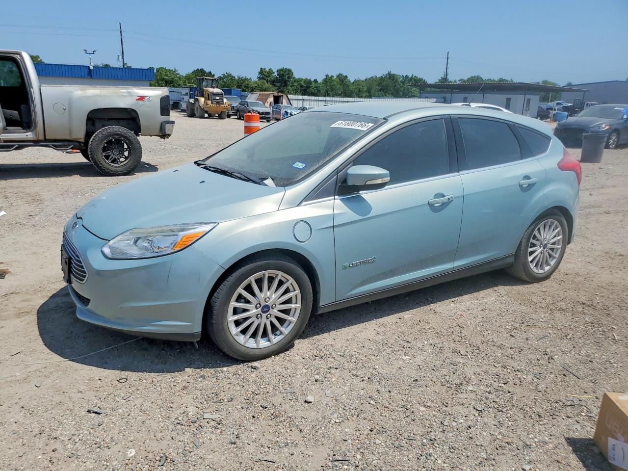 2013 Ford Focus Bev Teal vin: 1FADP3R46DL313083