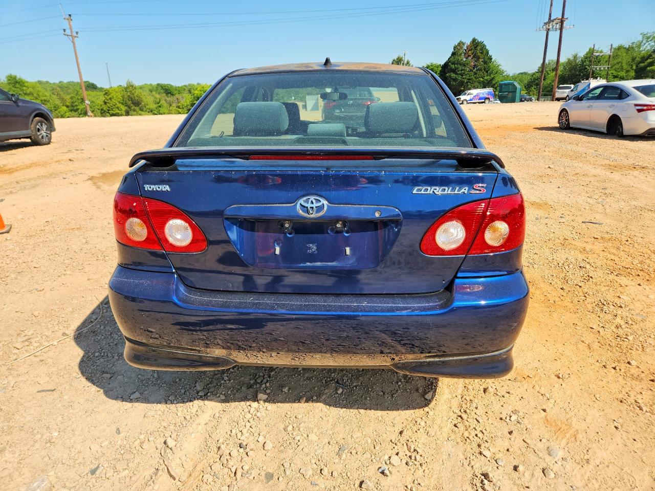 2006 Toyota Corolla S Синий vin: 1NXBR32E96Z730026