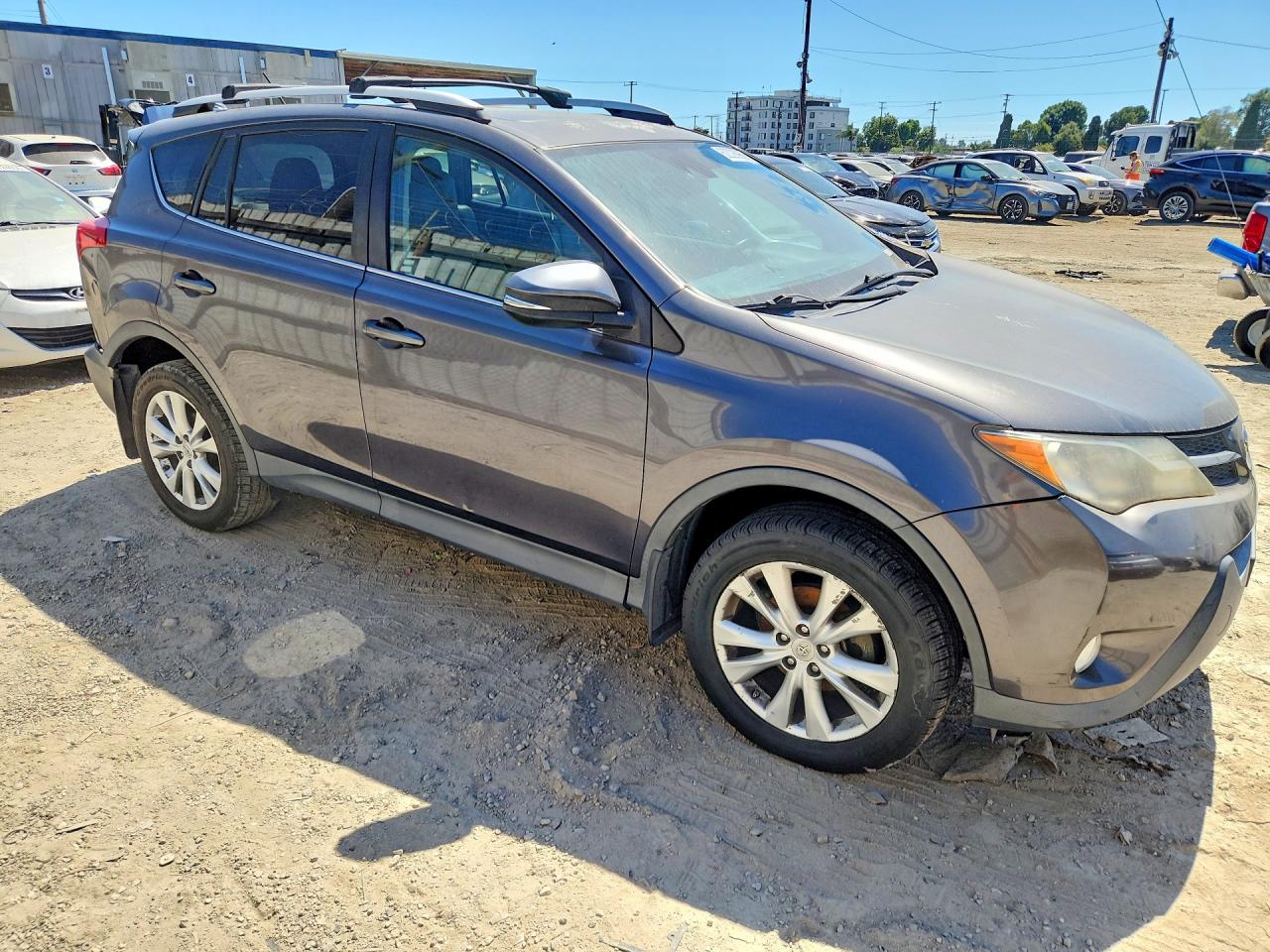 2015 Toyota Rav4 Limited Gray vin: 2T3YFREV9FW156701