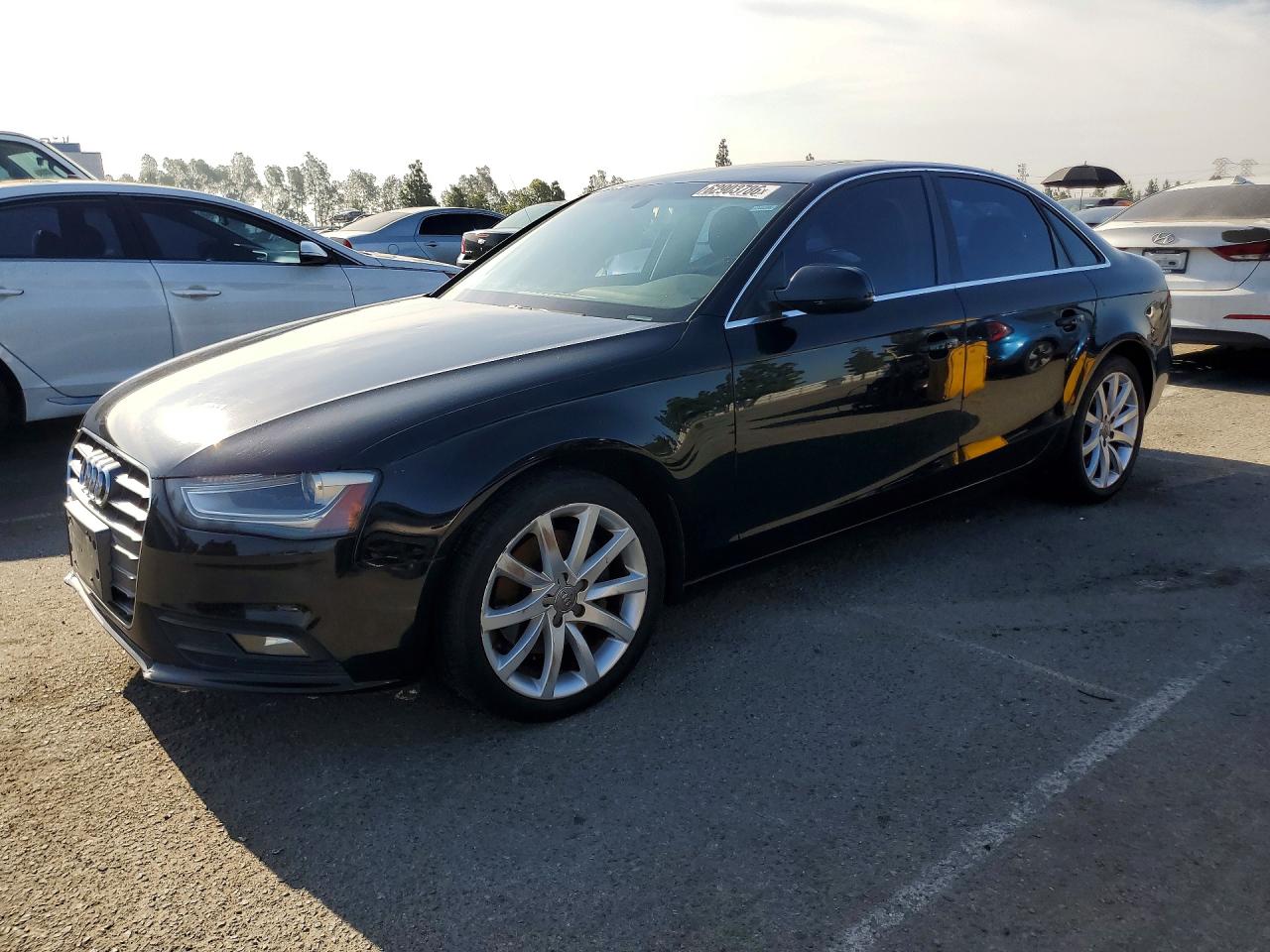 2013 Audi A4 Premium Plus Black vin: WAUEFAFL5DN016096