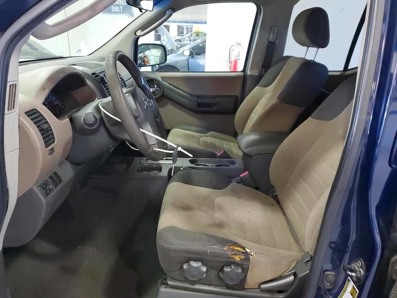 2008 Nissan Xterra X Blue vin: 5N1AN08W38C503302