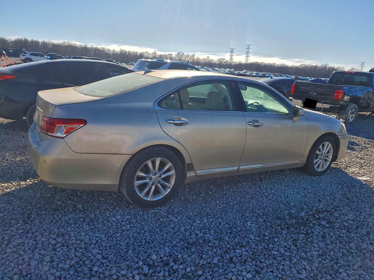 2010 Lexus Es 350 Золотой vin: JTHBK1EG4A2392192