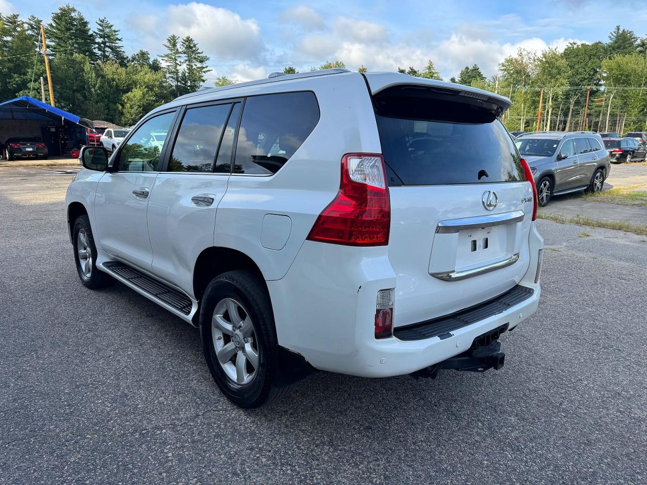 2010 Lexus Gx 460 White vin: JTJBM7FX6A5005845
