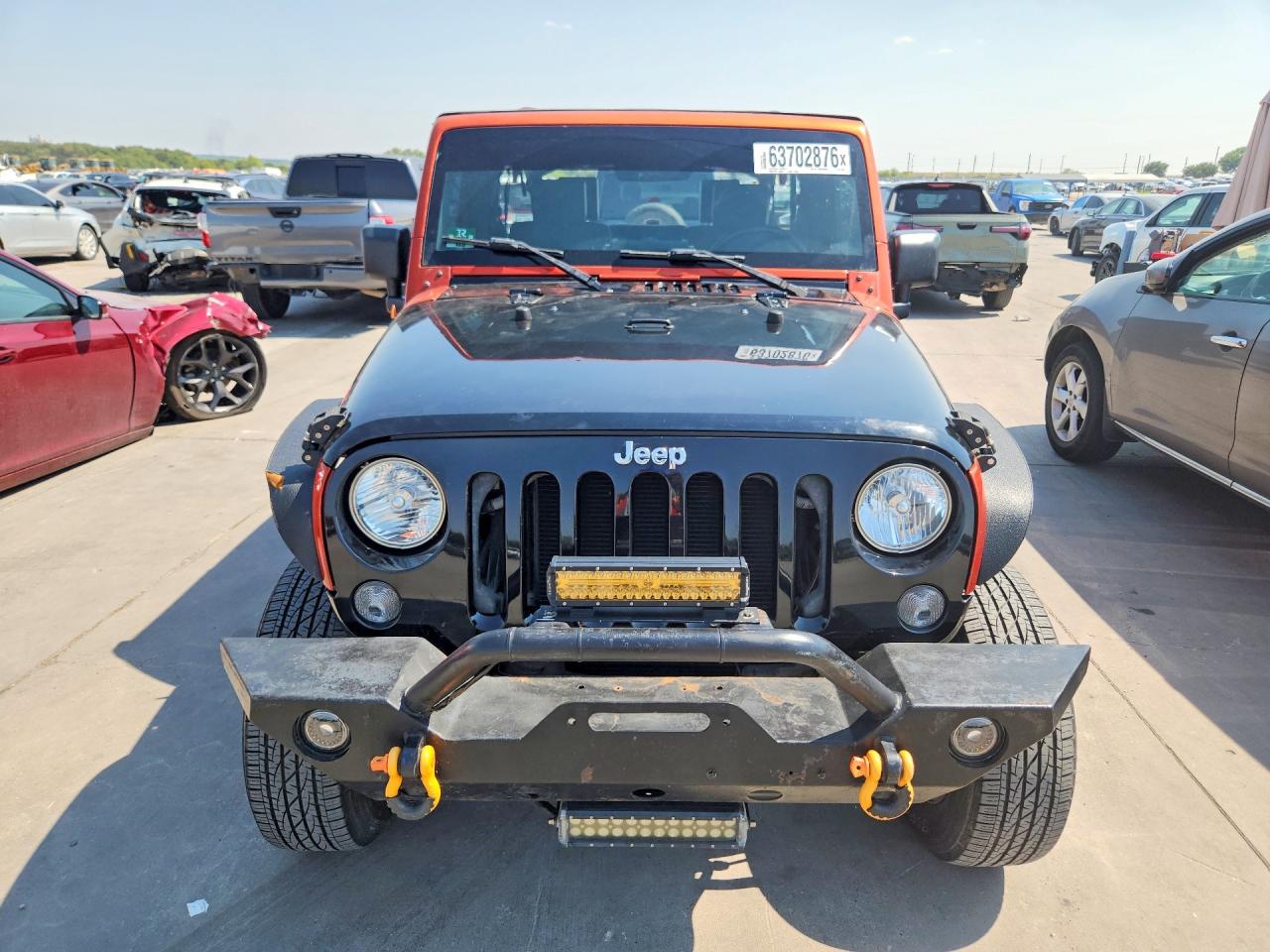 2009 Jeep Wrangler Unlimited Rubicon Red vin: 1J4GA69199L769399