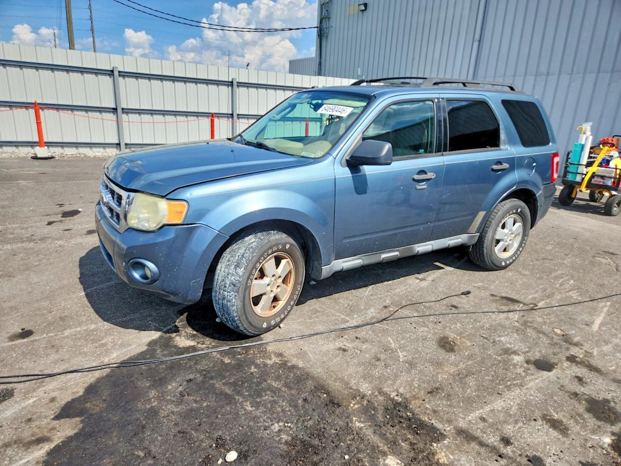 2011 Ford Escape Xlt Blue vin: 1FMCU0DGXBKB82544