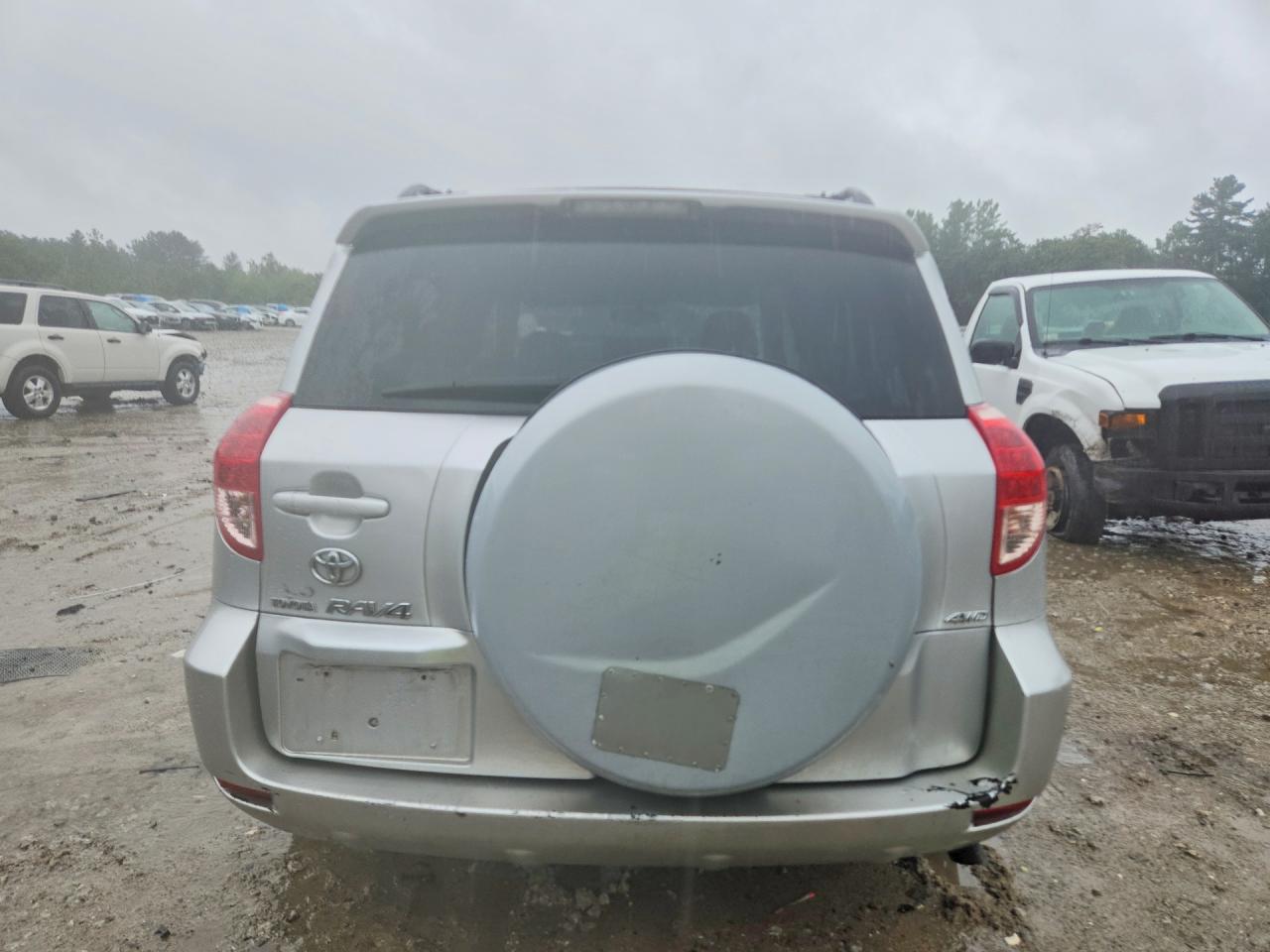 2007 Toyota Rav4 Base Silver vin: JTMBK33V976012487