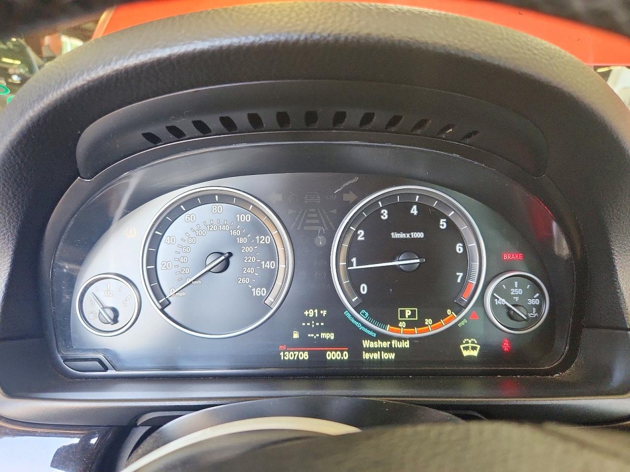 2014 Bmw 528 Xi Red vin: WBA5A7C56ED615362