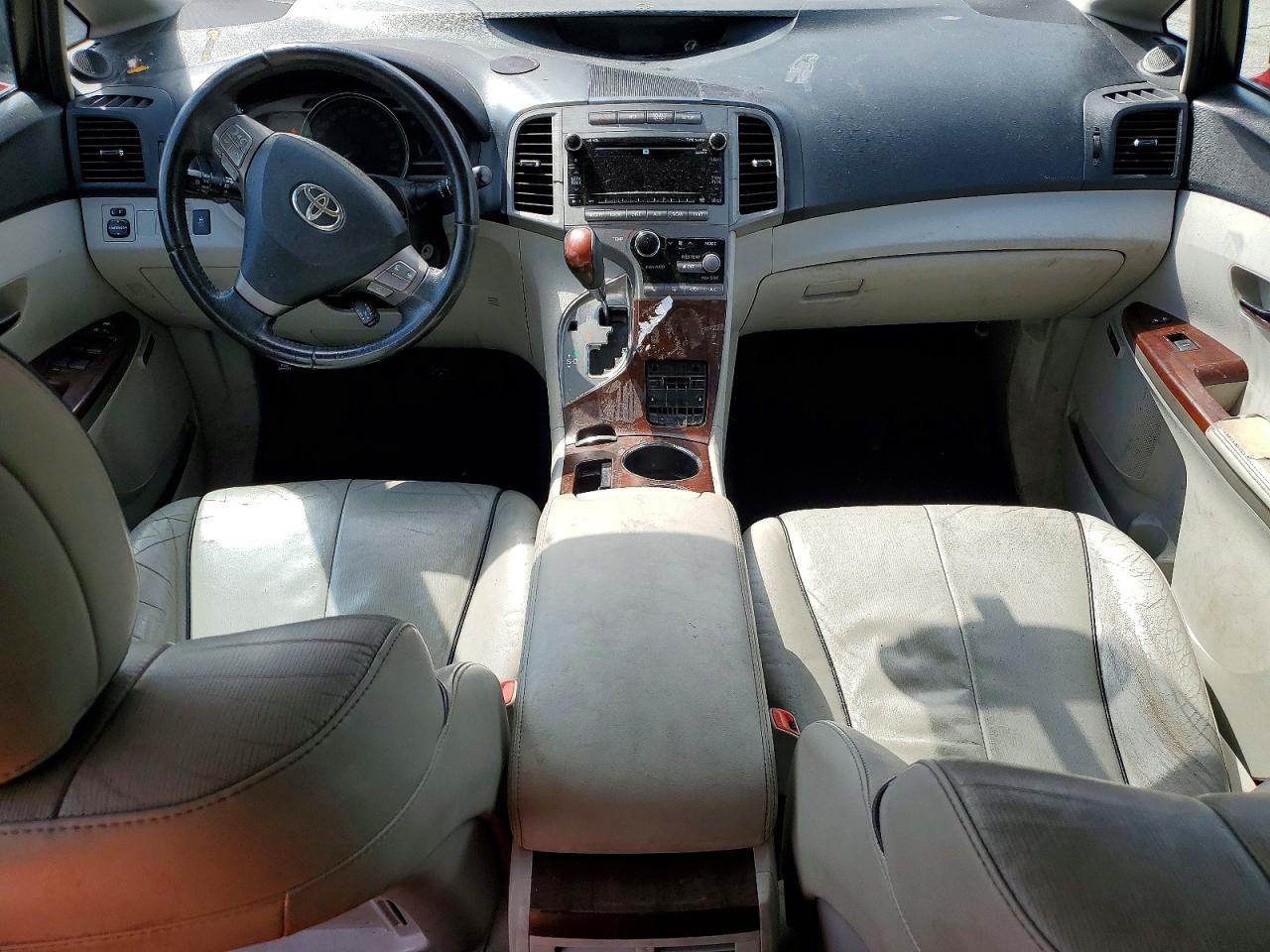 2010 Toyota Venza Fwd V6 Red vin: 4T3ZK3BB4AU024624