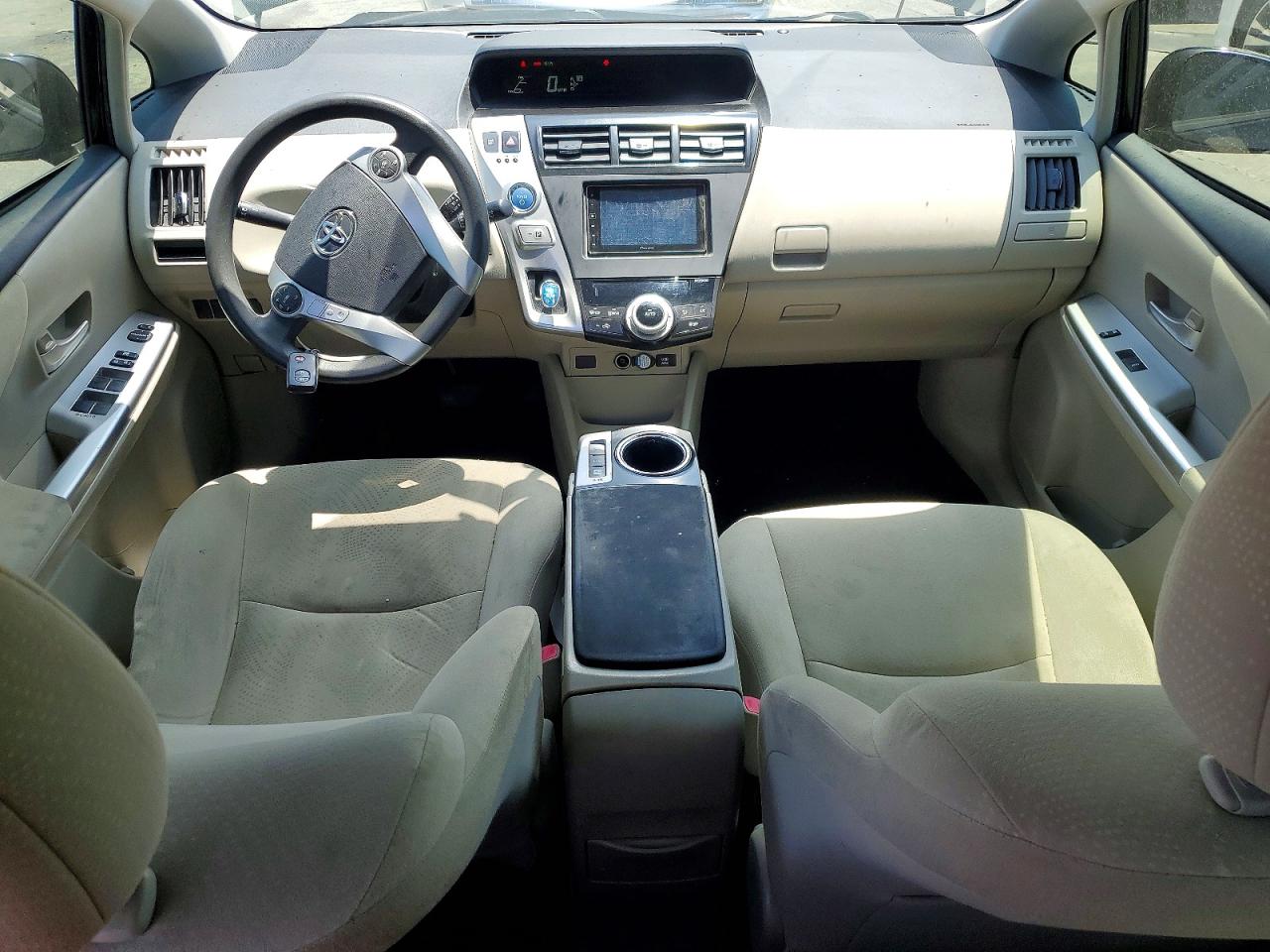 2012 Toyota Prius V Two Black vin: JTDZN3EU9C3056544