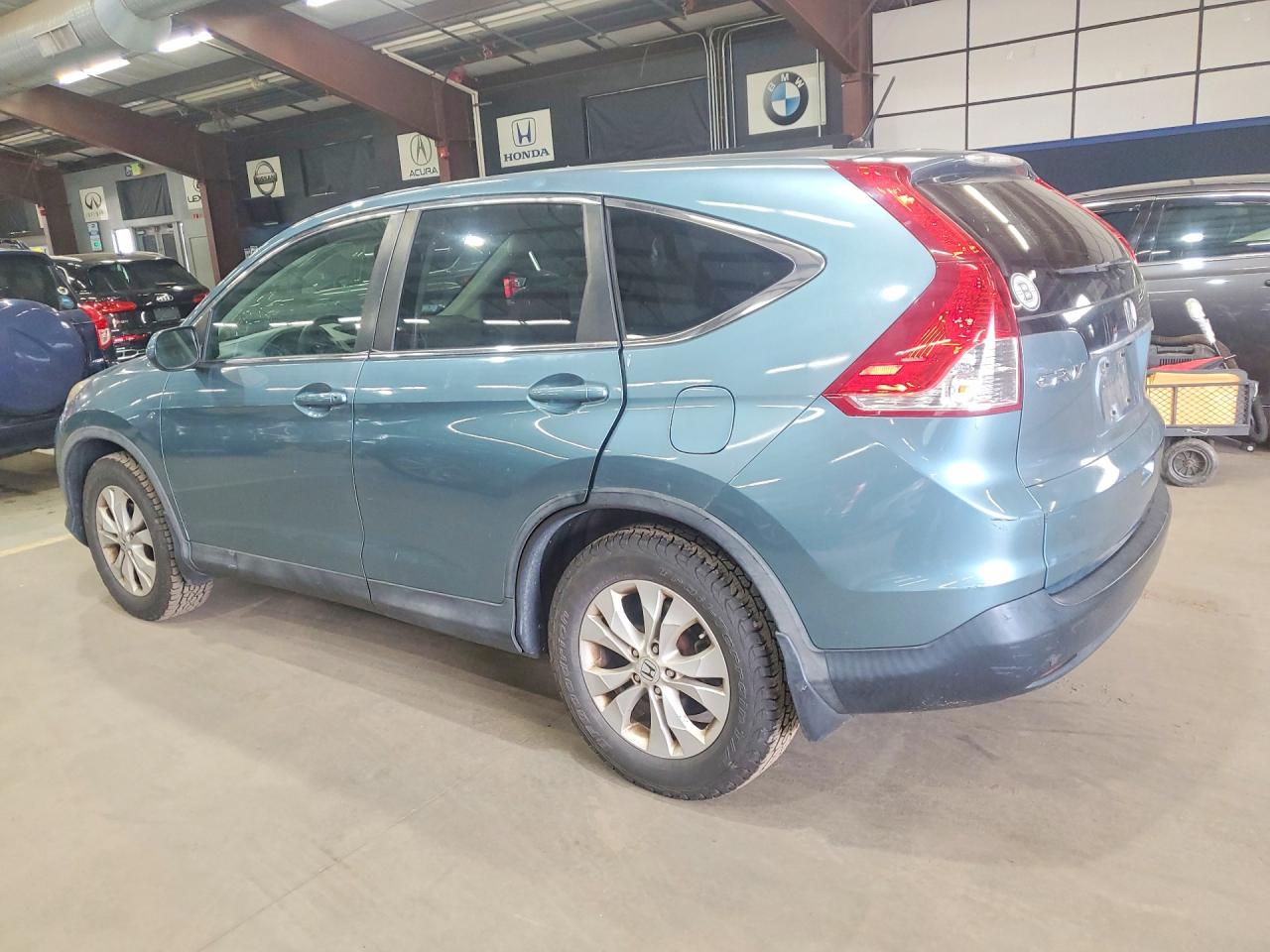 2013 Honda Cr-v Ex Teal vin: 5J6RM4H57DL032347
