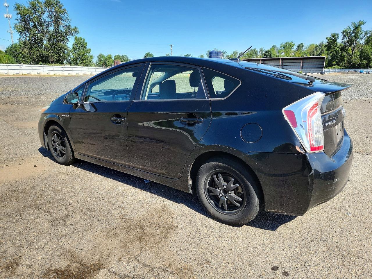 2012 Toyota Prius Three Black vin: JTDKN3DU3C5524114