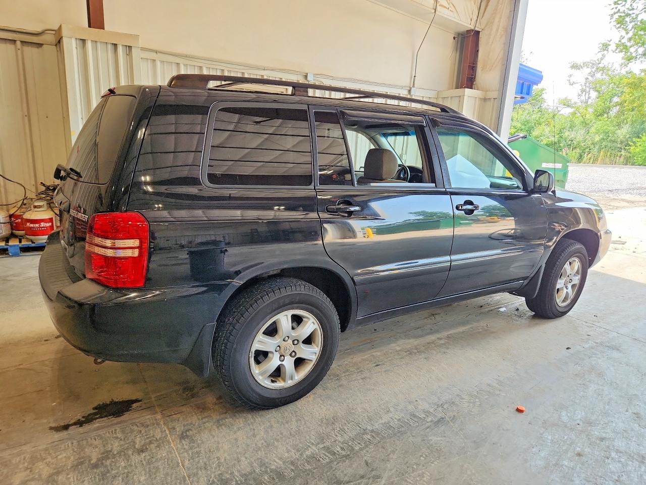 2002 Toyota Highlander Limited Синий vin: JTEHF21A720081632