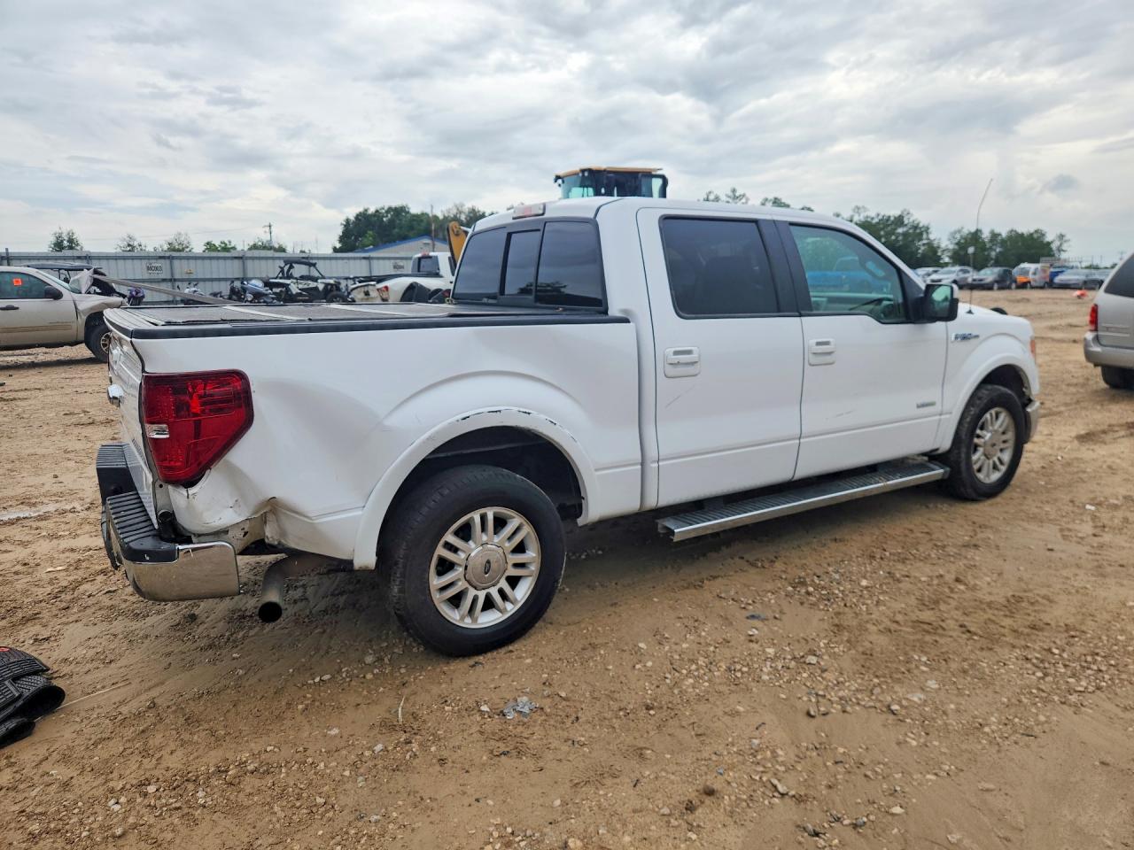 2014 Ford F150 Supercrew White vin: 1FTFW1CT6EKF30344