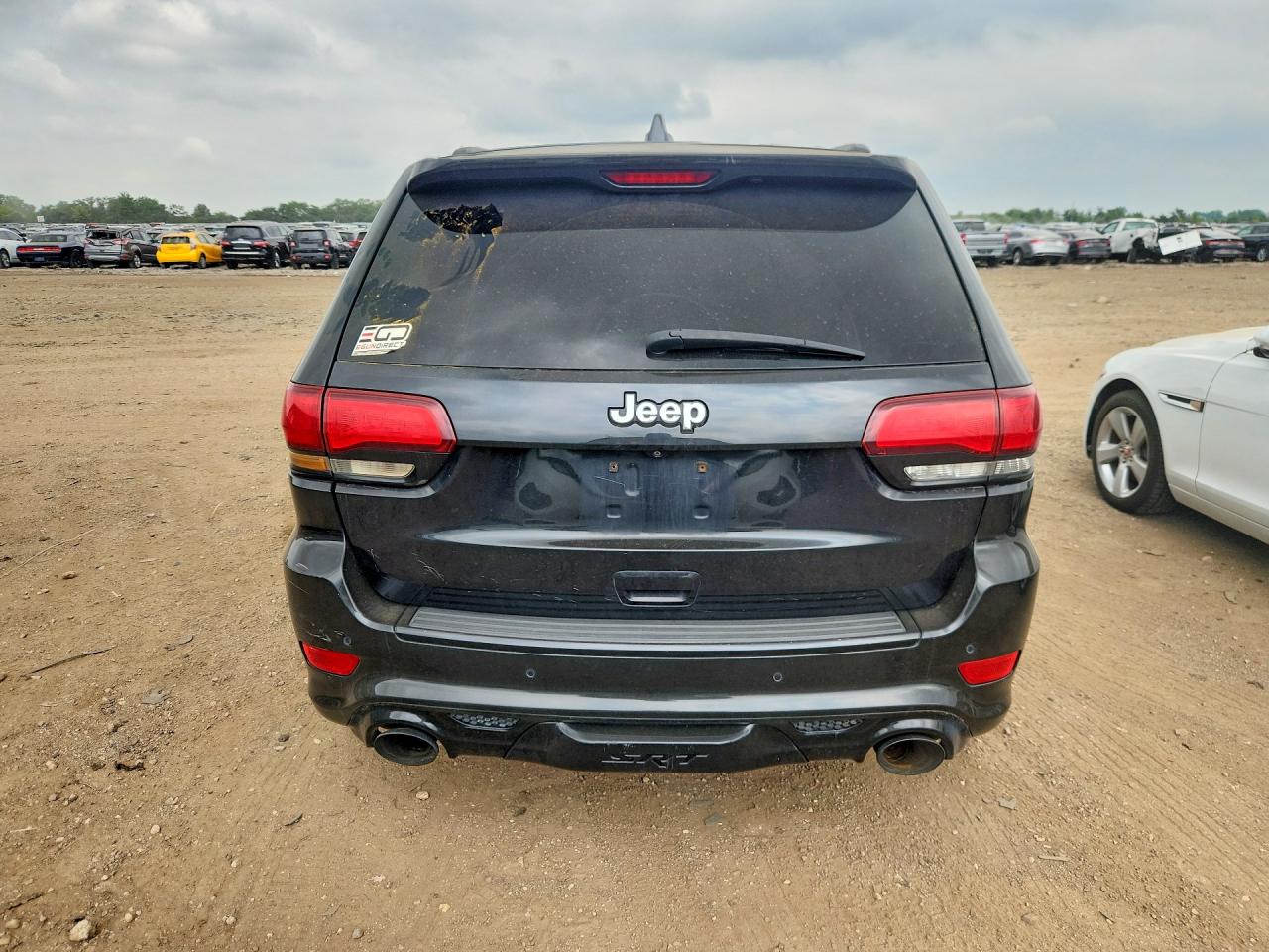 2014 Jeep Grand Cherokee Srt-8 Black vin: 1C4RJFDJ7EC306533