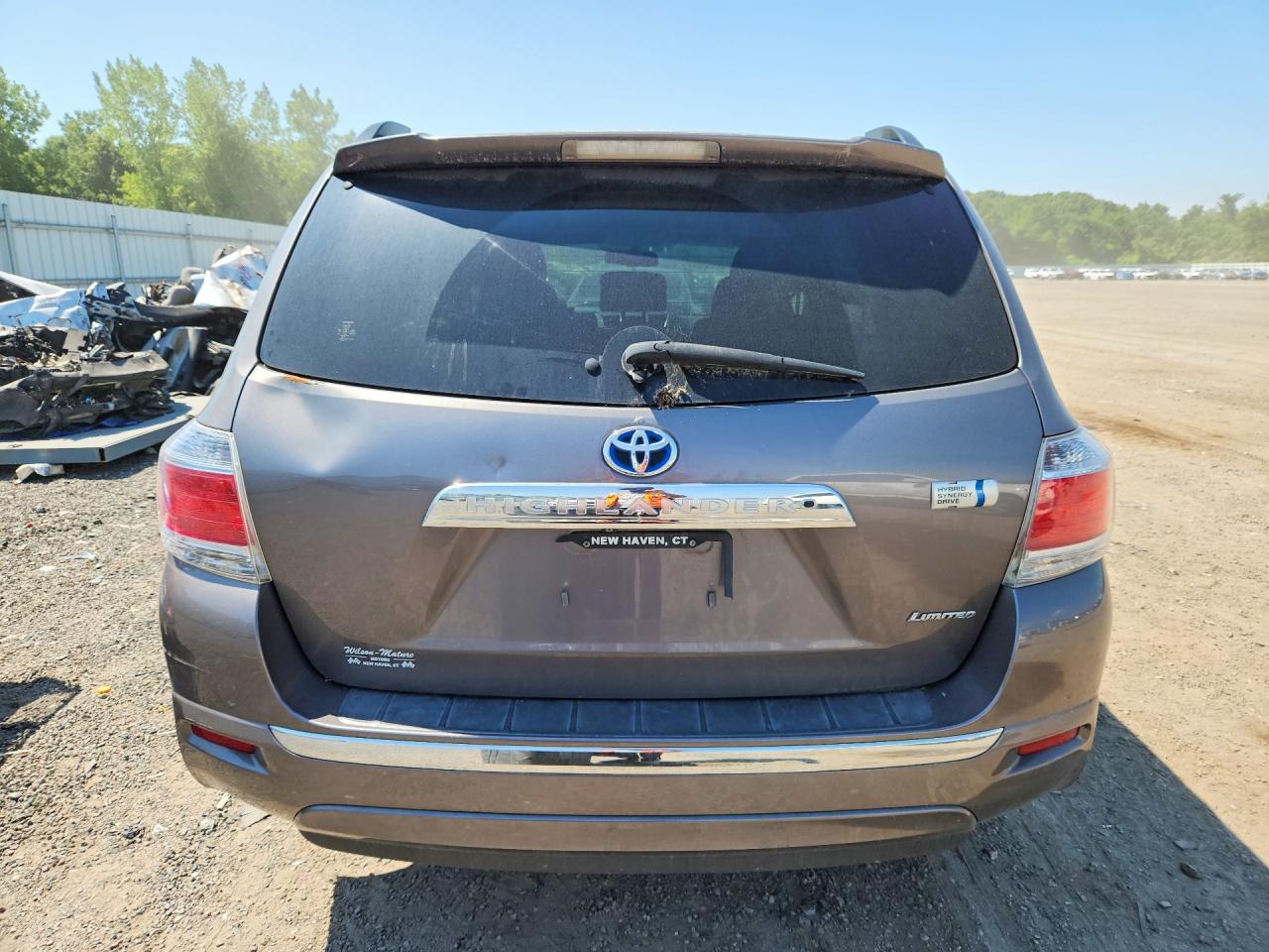 2011 Toyota Highlander Hybrid Limited Gray vin: JTEDC3EH9B2002891