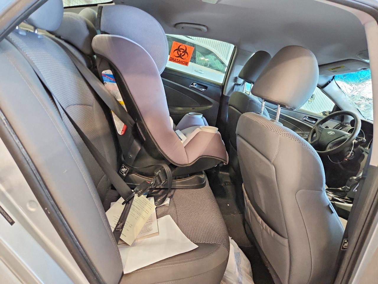 2012 Hyundai Sonata Gls Silver vin: 5NPEB4AC5CH425964