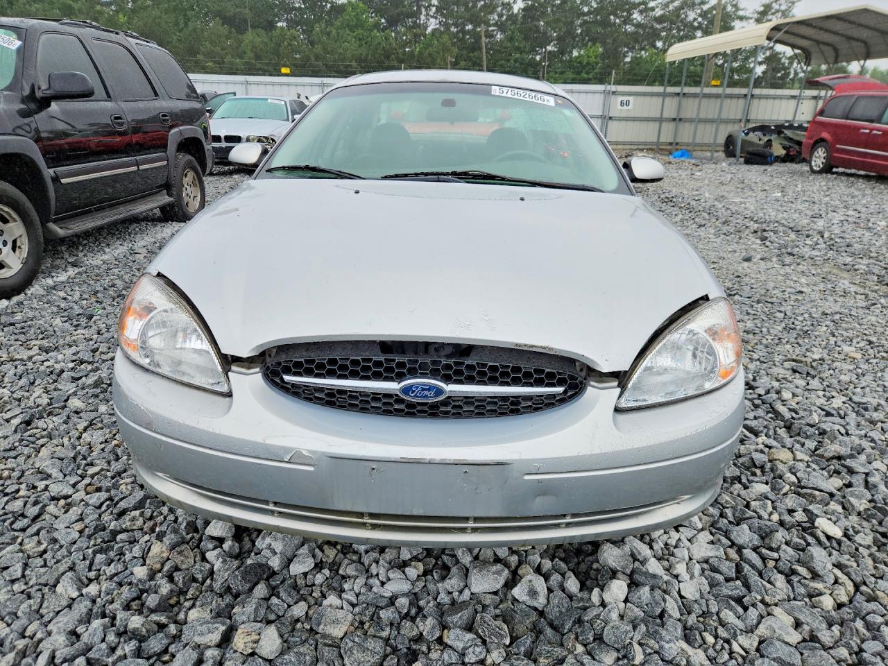 2003 Ford Taurus Ses Silver vin: 1FAFP55203G164671