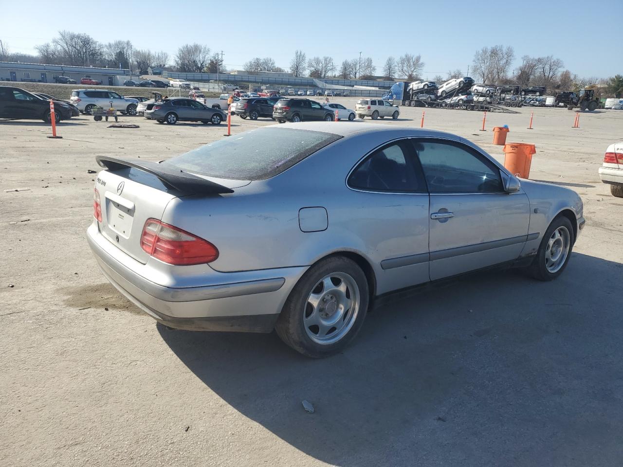 1998 Mercedes-benz Clk 320 Silver vin: WDBLJ65G3WF024431
