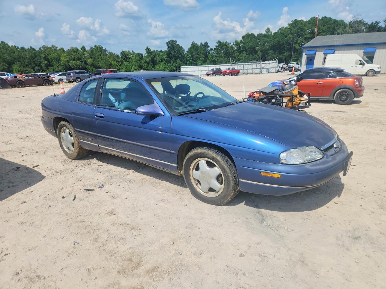 1996 Chevrolet Monte Carlo Ls Blue vin: 2G1WW12M3T9230150