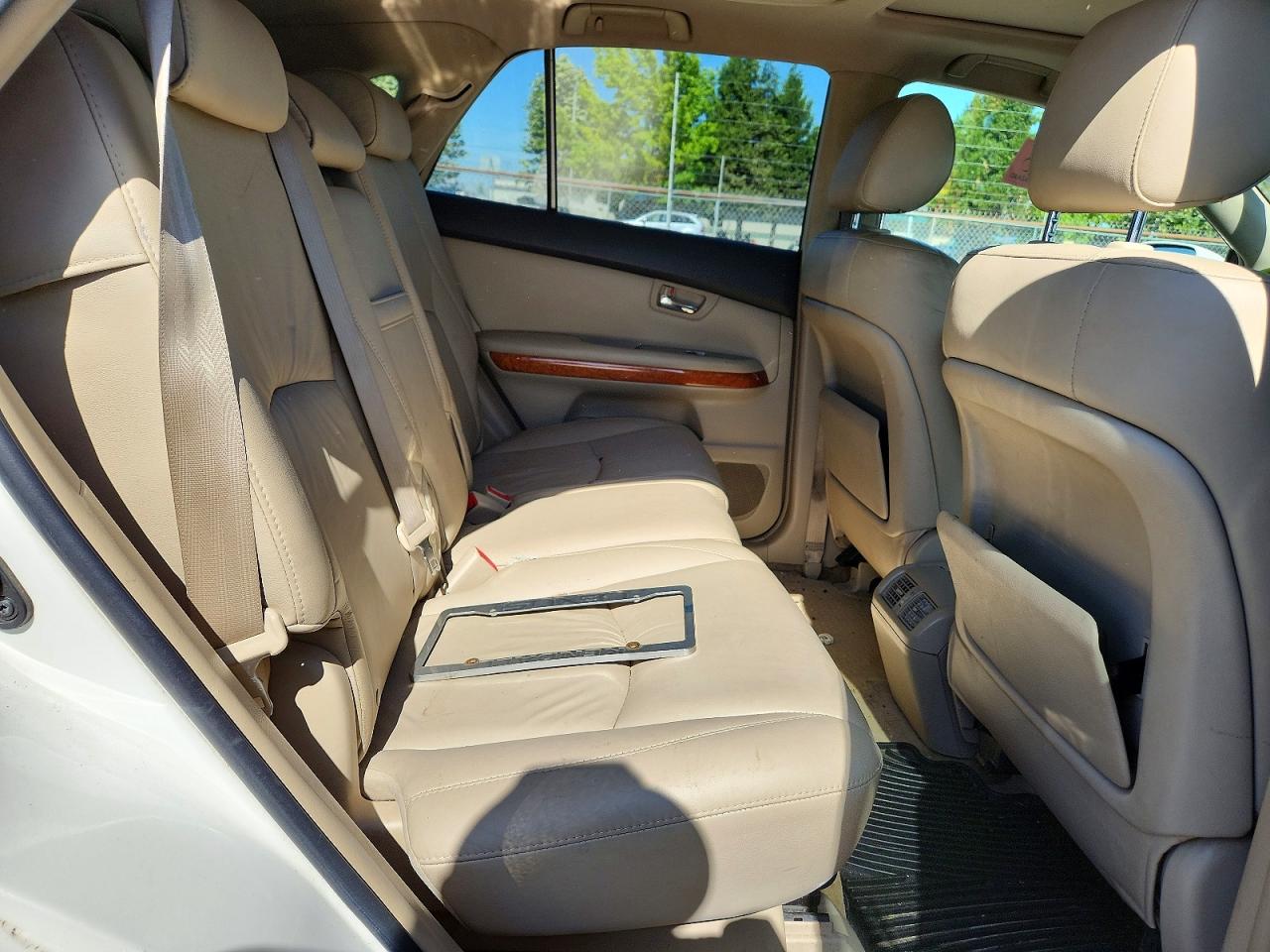2007 Lexus Rx 400h White vin: JTJHW31U772033142