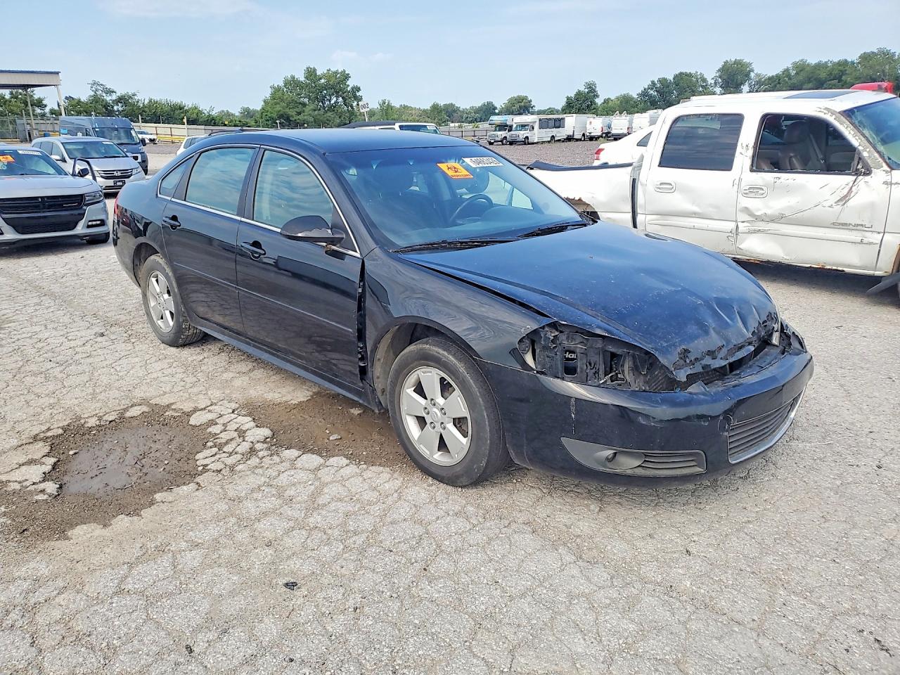 2010 Chevrolet Impala Lt Black vin: 2G1WB5EK1A1230771