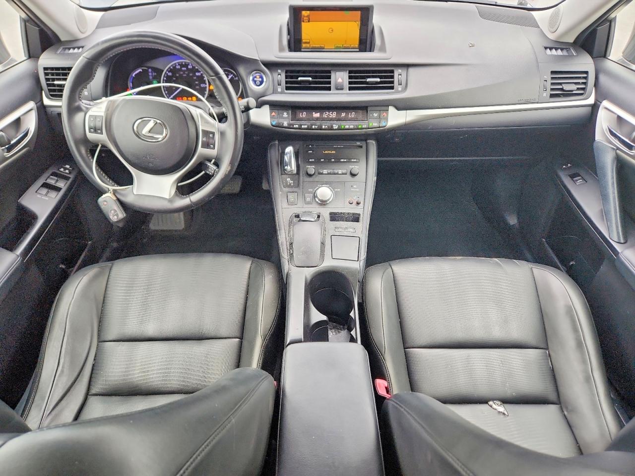 2012 Lexus Ct 200 Gray vin: JTHKD5BH0C2094952