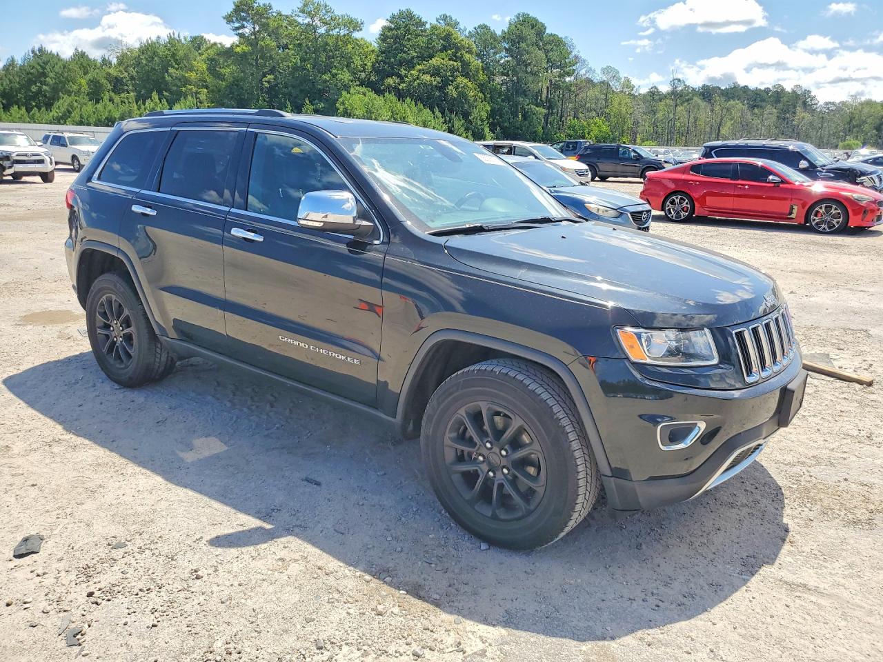 2014 Jeep Grand Cherokee Limited Black vin: 1C4RJFBG2EC324607