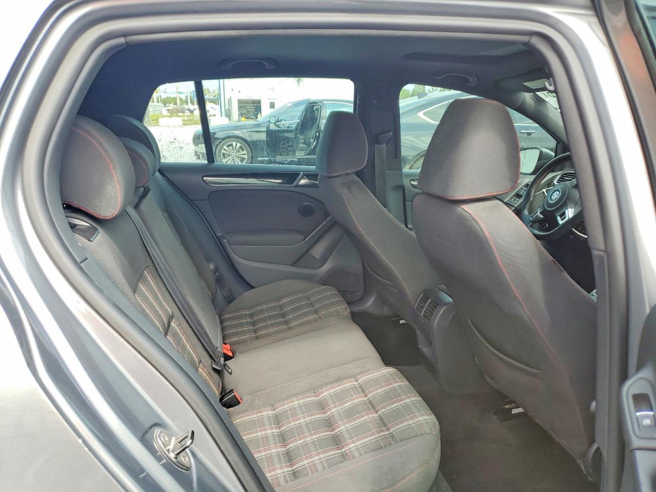 2012 Volkswagen Gti Gray vin: WVWHV7AJ8CW259647