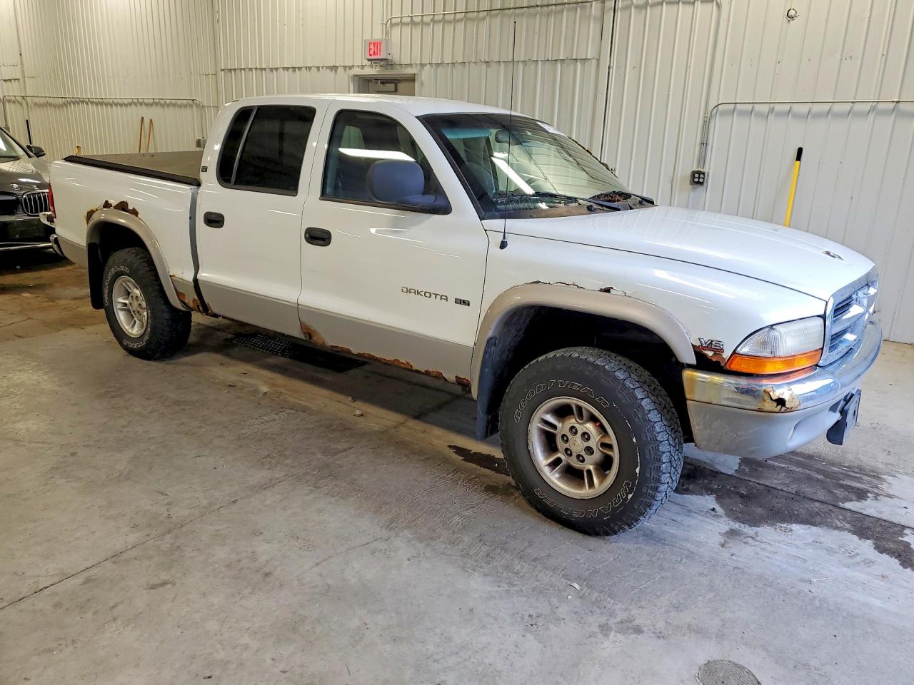 2000 Dodge Dakota Quad White vin: 1B7GG2AN1YS661455