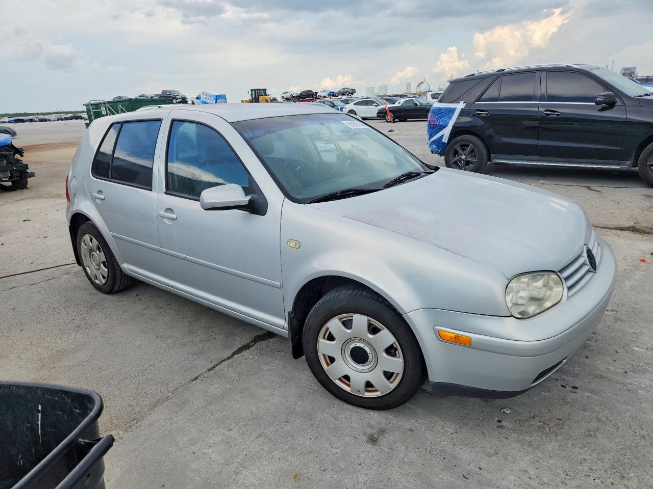 2000 Volkswagen Golf Gls Silver vin: WVWGA21J7YW537875