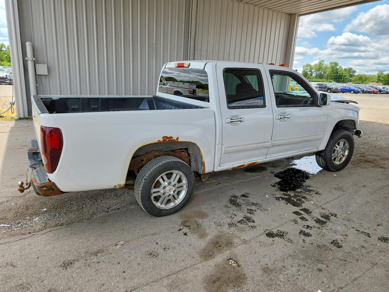 2010 Chevrolet Colorado Lt White vin: 1GCJTCDE6A8121007