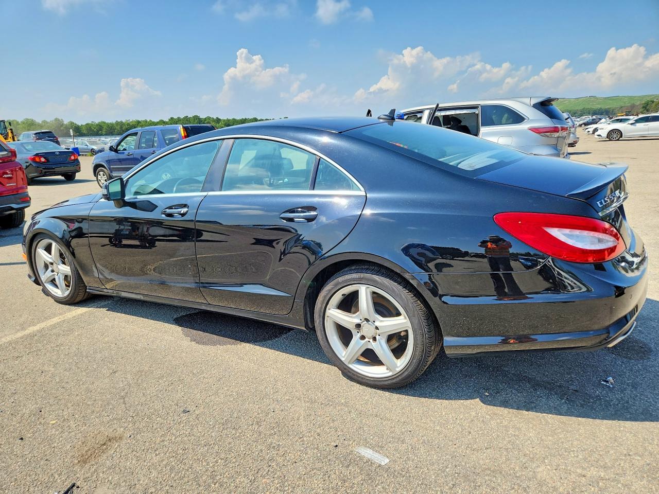 2014 Mercedes-benz Cls 550 4matic Black vin: WDDLJ9BB4EA103474