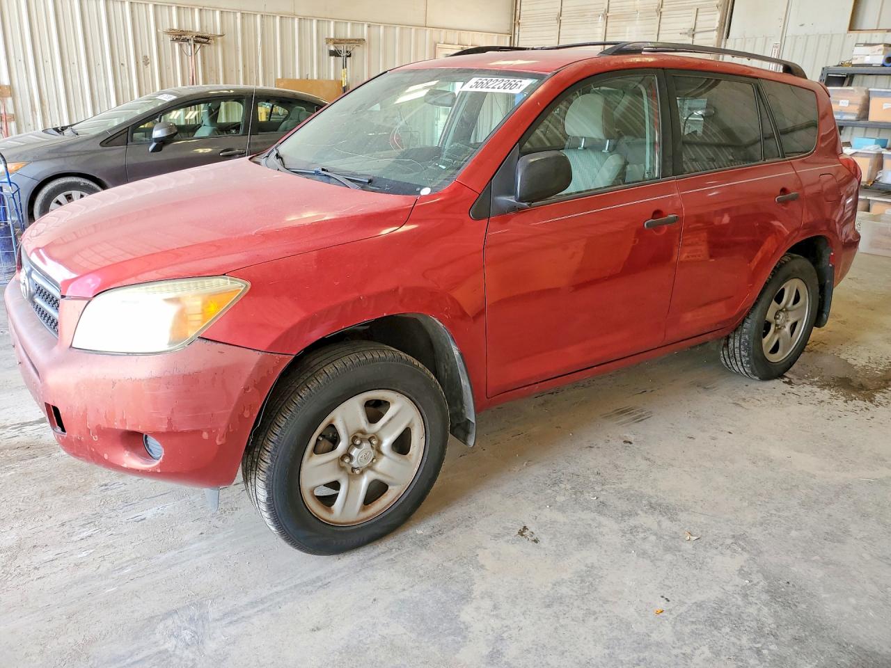 2006 Toyota Rav4 Base Red vin: JTMZD35V665032108