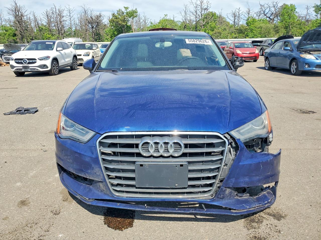 2015 Audi A3 Premium Plus Blue vin: WAUCJGFF6F1075655
