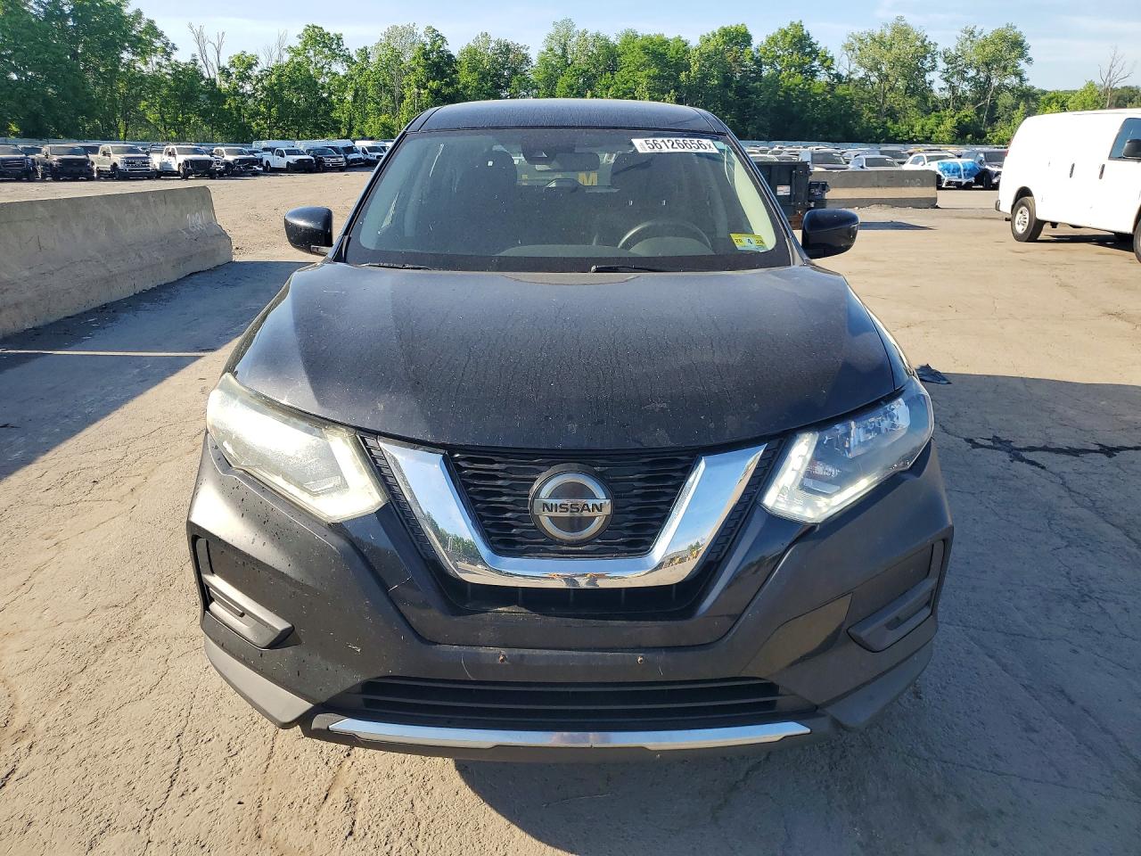 2019 Nissan Rogue S Black vin: KNMAT2MV5KP504096